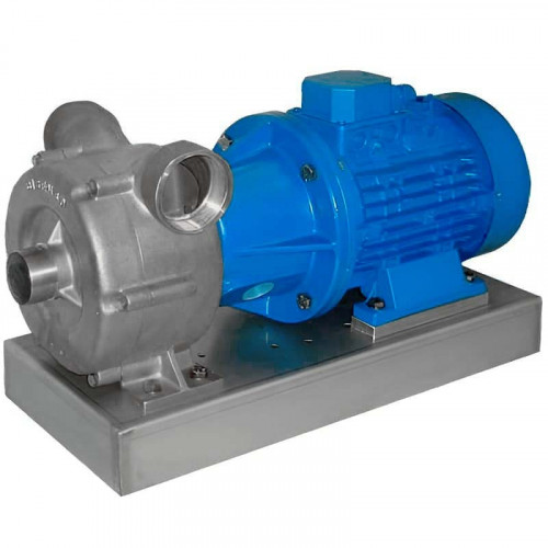 Вихровий насос для фруктових соків LIVERANI EP 70 Inox +BY-PASS, 500 л/хв, TF/M, 5,5 кВт, 1400 об/хв, 380В, AISI 316, Seal Cer.-Grafite-NBR