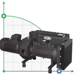 Vakuumpumpe 500 PBO mit Ölschmierung