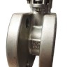 DN32 Stainless ball valve flanged monoblock AISI 304, PTFE seat