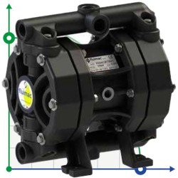 PHOENIX P50 PVDF ATEX Pneumatische Membranpumpe