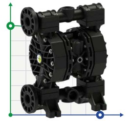 PHOENIX P400 PVDF ATEX пневматический мембранный насос