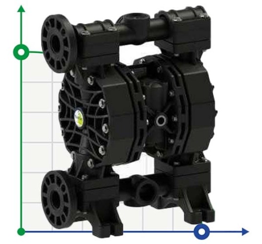 PHOENIX P400 PVDF ATEX пневматический мембранный насос