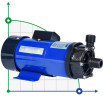 Pompa chemiczna ze sprzęgłem magnetycznym MD-F-258SAE-5V22AYS, PPH, 102L/min, 12,2m, 220V