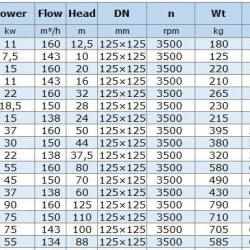 BGWH 125-160B (138/24), 15kW, 2880 Stainless Steel Horizontal Pump