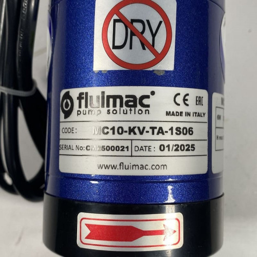 Герметичный насос с магнитной муфтой FLUIMAC MINI COMPASS MC 10 PVDF, 6 Вт, 220В