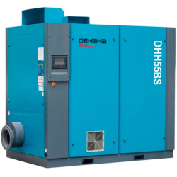 Oil-free PM VSD screw blower BS series with air flow 4-160.9 m3/min, power 11-355 kW, pressure 40-161.89 kPa DEHAHA