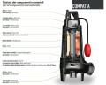 Погружной насос Dreno COMPATTA 2, T/G с вихревым рабочим колесом