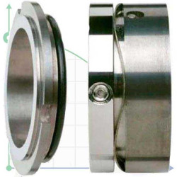 Sello mecánico Alfa Laval R-AL.SR 45, SS/CAR, EPDM, 304