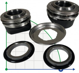 FLYGT R-FL.XA pump mechanical seal 35, L, TC/TC, VITON, 304