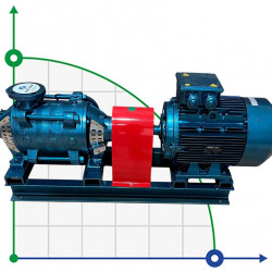 Bomba multietapas horizontal EKM 32/04, 4 kW, 380V 60HZ, 3500 rpm
