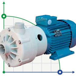 Горизонтальний відцентровий насос МВ 140/55, ПП, LIP SEAL, VITON