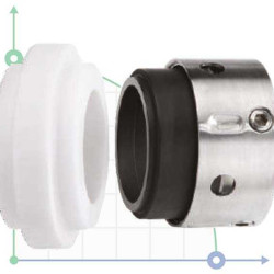 Sello mecánico R-8B 1.1/2, CAR/SIC, VITON, 304, AG
