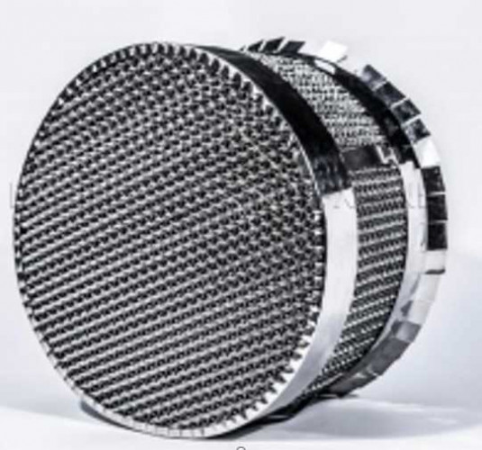 Насадка из гофрированного листа, AISI 304, 250X, Metal Corrugated Plate Packing