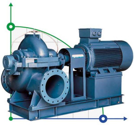 BSCM4 350-510B1 - pompa z podwójnym wejściem