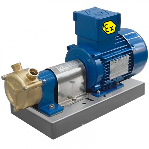 Vortexpumpe für Meerwasser, LIVERANI GR ADPE SPECIAL 25, 60 l/min, TF 0,55 kW, 2800 U/min, 380 V, Ex, Bronze