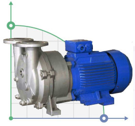 2BV5111, bomba de vacío de ácido inoxidable AISI 304
