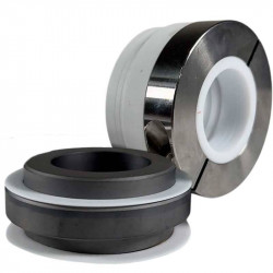 Gleitringdichtung für Pumpenwelle R-10T 2,5/8, SiC/SiC, PTFE, 304, V