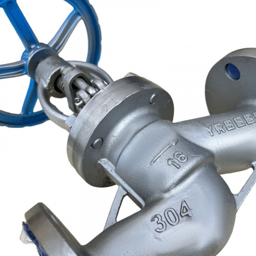 PN16 DN100 Фланцевий вентиль з нержавіючої сталі AISI 304, Seat AISI 304