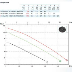 Pumpe DG BLUE P 150/2/G50V A1CT5 NC Q TRG 2SIC 10 400 V (Zenit)
