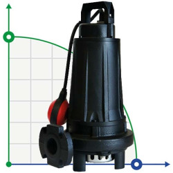 Dreno APX 32-2/150 T submersible pump with two-channel impeller
