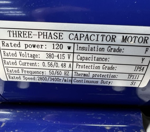 Chemical pump with magnetic coupling MD-F-255SAE-5V38AYS, PPH, 53L/min, 6.2m, 380V