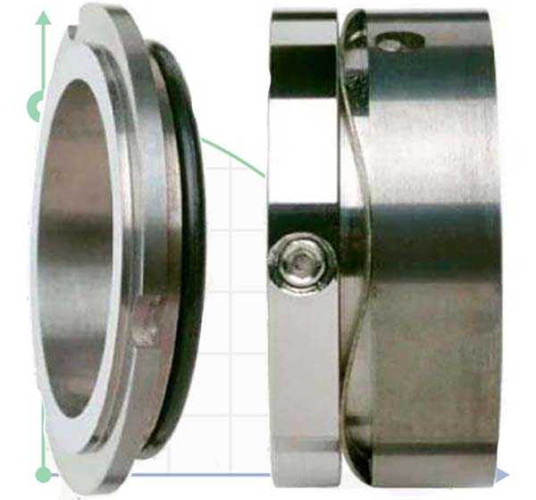 Fin Garniture mecanique Alfa Laval R-AL.SR 55, SS/CAR, EPDM, 304