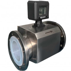 DN200 Gas ultrasonic flow meter PN16 (gas), 48~3000 m3/h, AISI 304, 4-20mA, RS485, ExdⅡ BT6Gb, flange connection