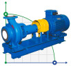 Groupe motopompe K200-150-400a, 75kW, 3000, sur châssis