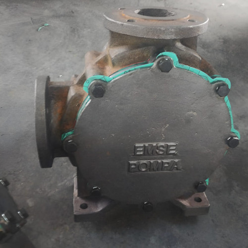 Bomba de engranajes EMSE EDP-I 4 pulgadas, 54 m3/h, 8 bar, 22 kW, 400 rpm, 380V con engranaje interno, con bypass