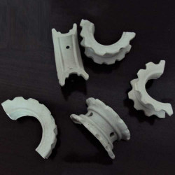 Selles en céramique Intalox Super, 38x30x4 mm, Ceramic Intalox Super Saddles