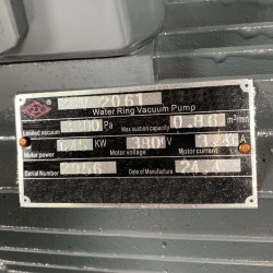 Vacuum pump 2BV2061 (AISI 316)