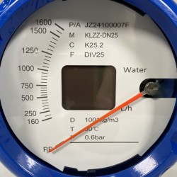 DN25 Flow meter rotameter stainless steel KLZZ PN16 (water), 160-1600 l/h, 4-20mA, Ex
