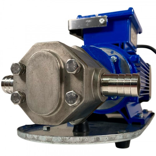 Stainless steel gear pump for methanol transfer WCB-75/380V 50Hz, 37.5 l/min, 30 m, AISI 304, 0.75 kW, 1400 rpm, Ex