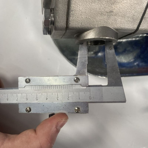 Stainless steel gear pump for methanol transfer WCB-75/380V 50Hz, 37.5 l/min, 30 m, AISI 304, 0.75 kW, 1400 rpm, Ex