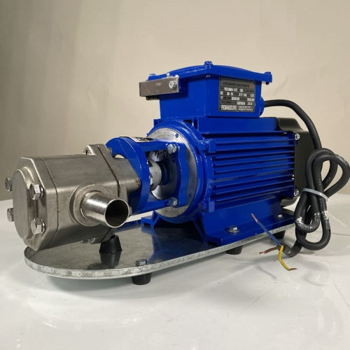 Stainless steel gear pump for methanol transfer WCB-75/380V 50Hz, 37.5 l/min, 30 m, AISI 304, 0.75 kW, 1400 rpm, Ex