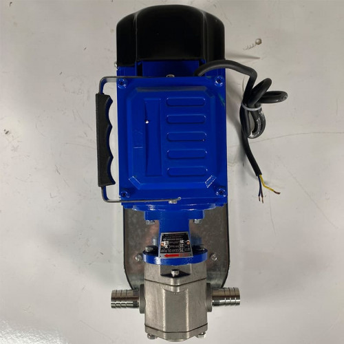 Stainless steel gear pump for methanol transfer WCB-75/380V 50Hz, 37.5 l/min, 30 m, AISI 304, 0.75 kW, 1400 rpm, Ex