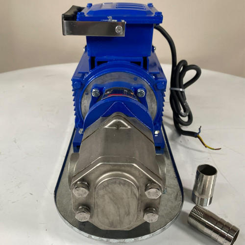 Stainless steel gear pump for methanol transfer WCB-75/380V 50Hz, 37.5 l/min, 30 m, AISI 304, 0.75 kW, 1400 rpm, Ex