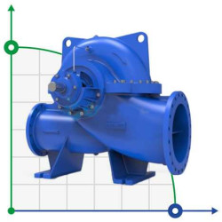 ESCE 125-350 (380) - Double Suction Split Case Pump Without Engine