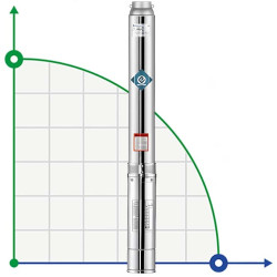 Submersible pump for wells 4SS4/50, Outlet: 1 1/4 inches, 5.5kW, 380V