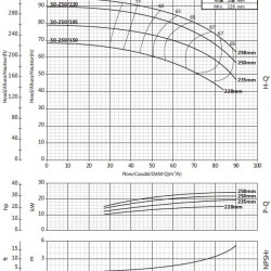 Cantilever pump for cooling tower BS 50-250/300 (54/87.5), 30kW, 2900 without engine