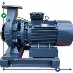 BGWH 150-400A (187/44), 37kW, 1480 - bomba horizontal de acero inoxidable