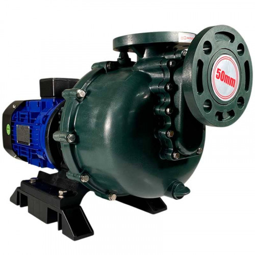 Насос перекачки серной кислоты QHB-G-50052EAL-SSH5V38AGABS GFRPP, 642L/min, 25,6m, 380V, центробежный самовсасывающий