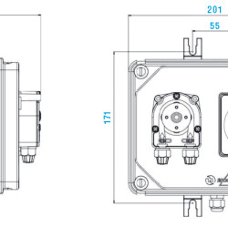 Блок дозирования по таймеру BioClean Control/B 0303 Santoprene
