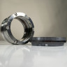 High temperature mechanical seal R-609 2.1/4, SIC/SIC, GRAFOIL, AM350/316