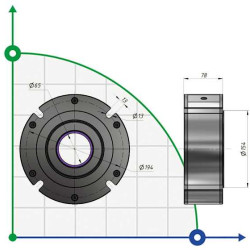 PALM 65-S-E agitator shaft seal