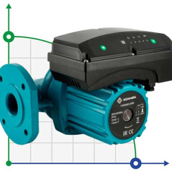 Циркуляционный насос с электронным управлением HRS600EA-DN50, 220V с мокрым ротором