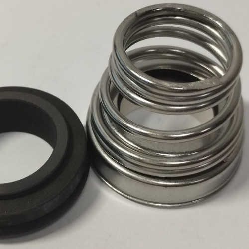 Sello mecánico para bomba LOWARA, DAB, Foras, Pentax, Inox R-BT-FN.NU 28, CAR/CER, NBR, 316