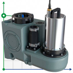 Ascenseur solo avec télécommande AIZL-750W, 18/11,5, 0,75 kW, 220 V, 2 800 tr/min