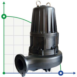 Pompa głębinowa Dreno gnojowicy AT 150/4/340 C.295 z kołem jednokanałowym