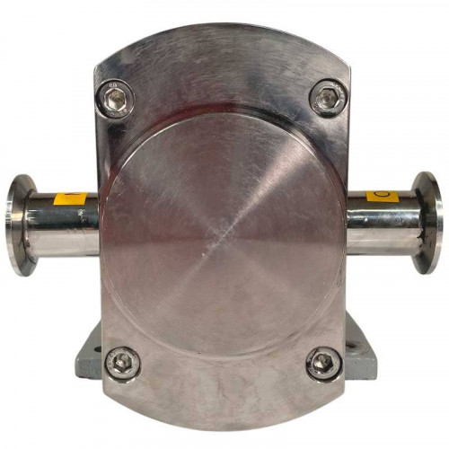 Pompa krzywkowa do produktów lepkich LQ3A-12-304/4/B, 1,3-3,2 m3/h, 0,3 MPa, 2,2 kW, 200-500 obr./min, AISI 304 bez silnika, przyłącze zaciskowe